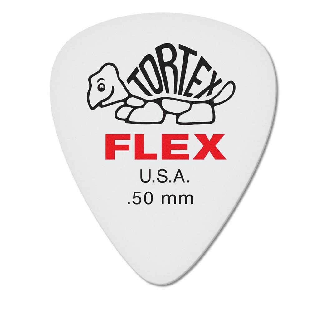 dunlop picks .50mm dunlop 428p tortex flex standard guitar picks - pack of 12 #size_.50mm