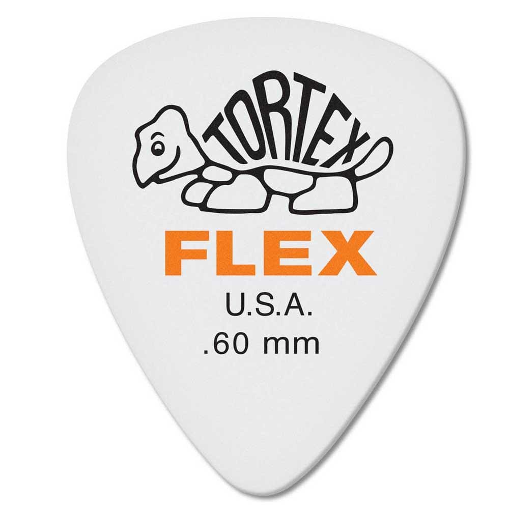 dunlop picks .60mm dunlop 428p tortex flex standard guitar picks - pack of 12 #size_.60mm