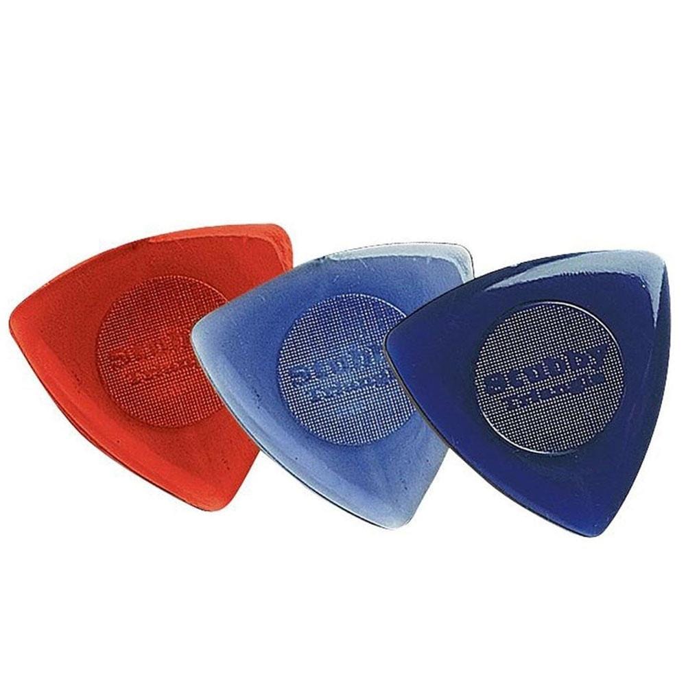 dunlop picks 6pc dunlop 4730 nylon triangular stubby guitar picks - pack of 6 #size_6pc