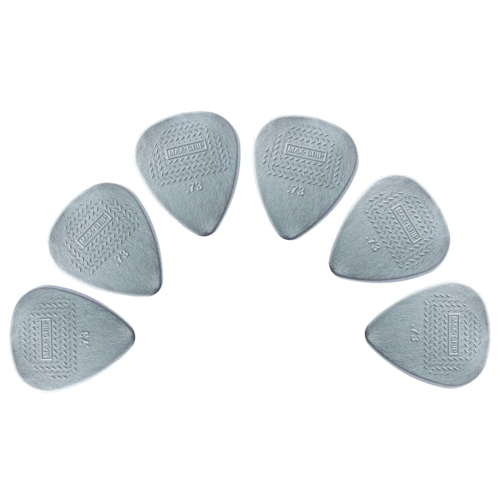 dunlop picks .73mm dunlop 449p max-grip standard guitar picks - pack of 6 #size_.73mm