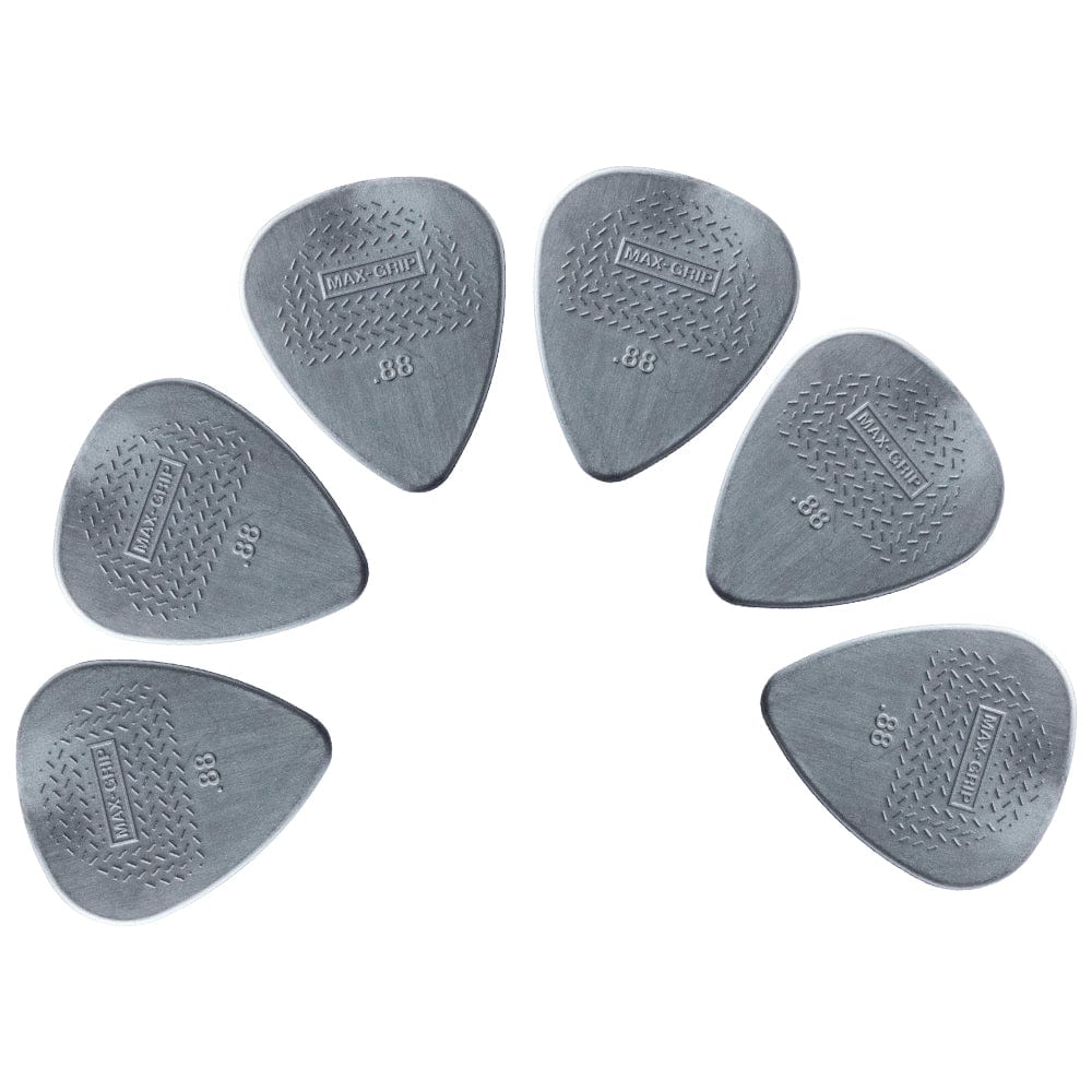 dunlop picks .88mm dunlop 449p max-grip standard guitar picks - pack of 6 #size_.88mm