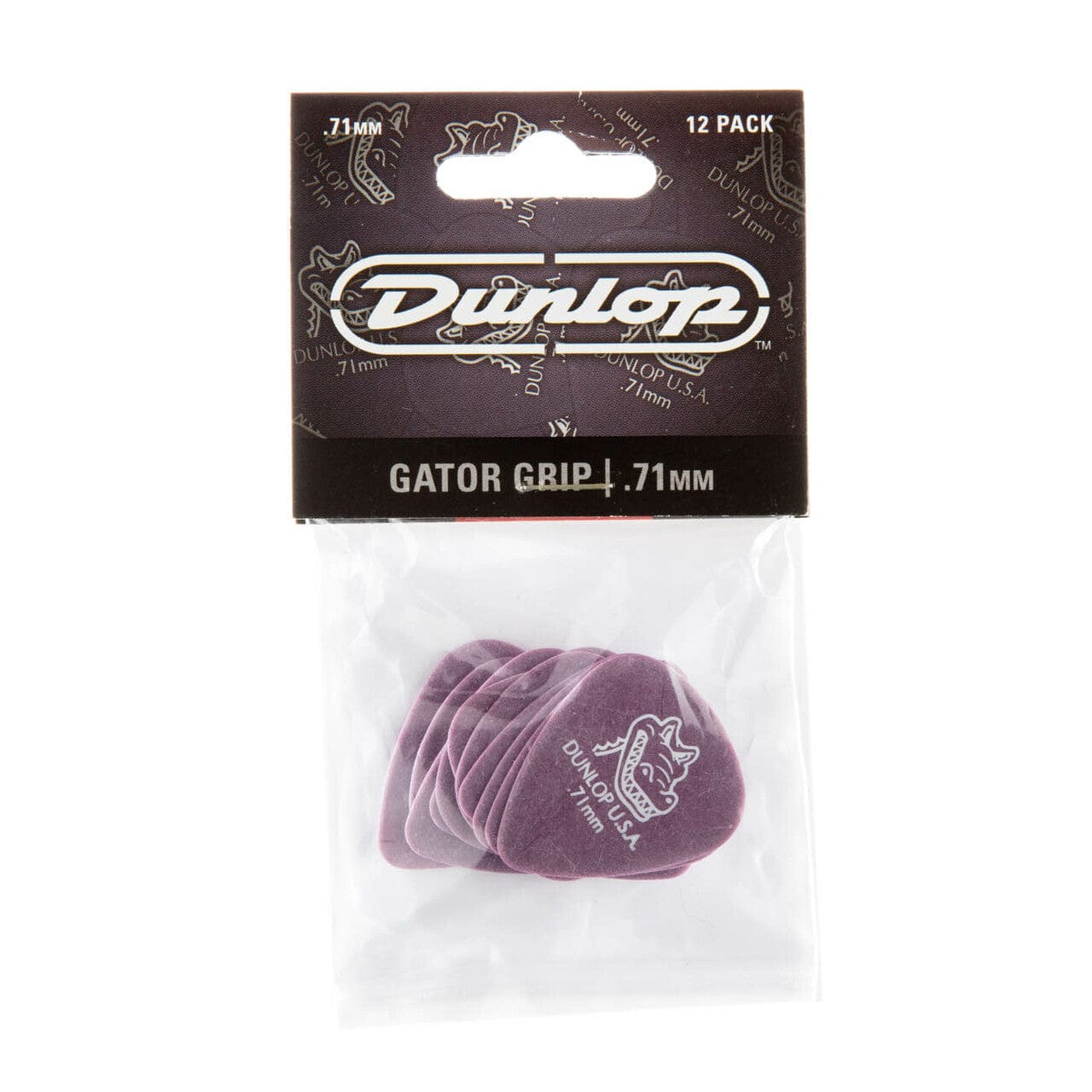 dunlop picks dunlop 417c ehsaan noorani signature guitar pick - pack of 12 #gauge_0.71-mm