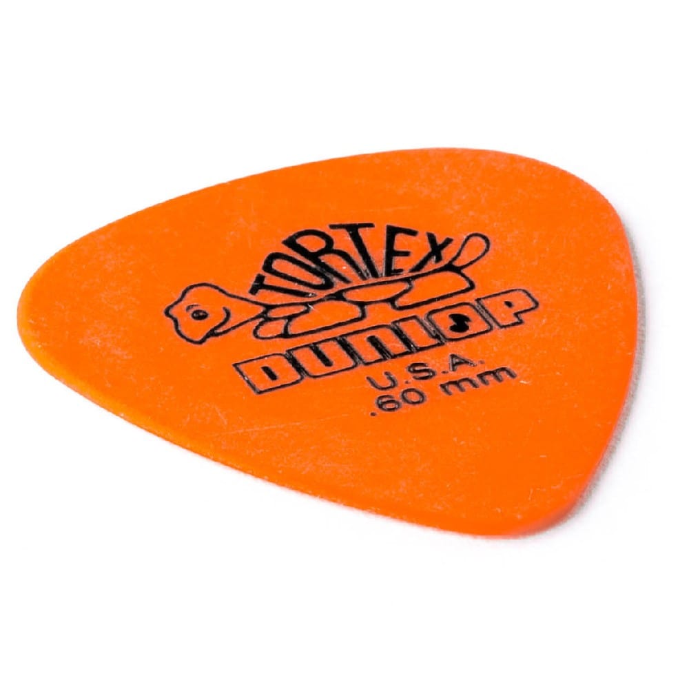dunlop picks dunlop 418r tortex standard guitar picks - set of 6