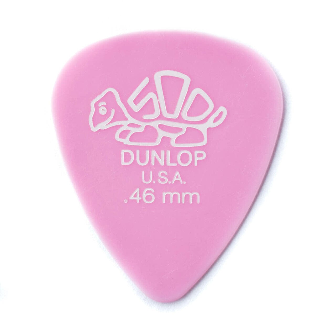 dunlop picks dunlop 41r derlin 500 series guitar pick - pack of 6