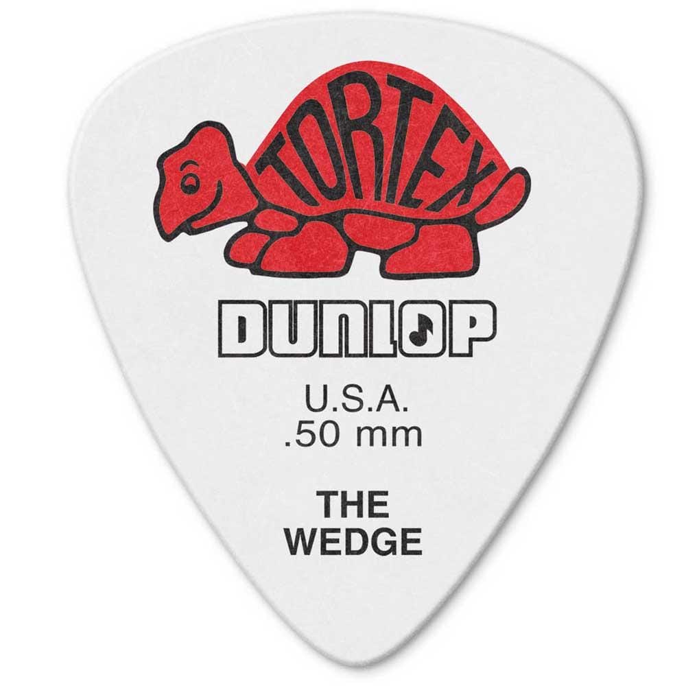 dunlop picks dunlop 424p tortex wedge guitar picks - pack of 6