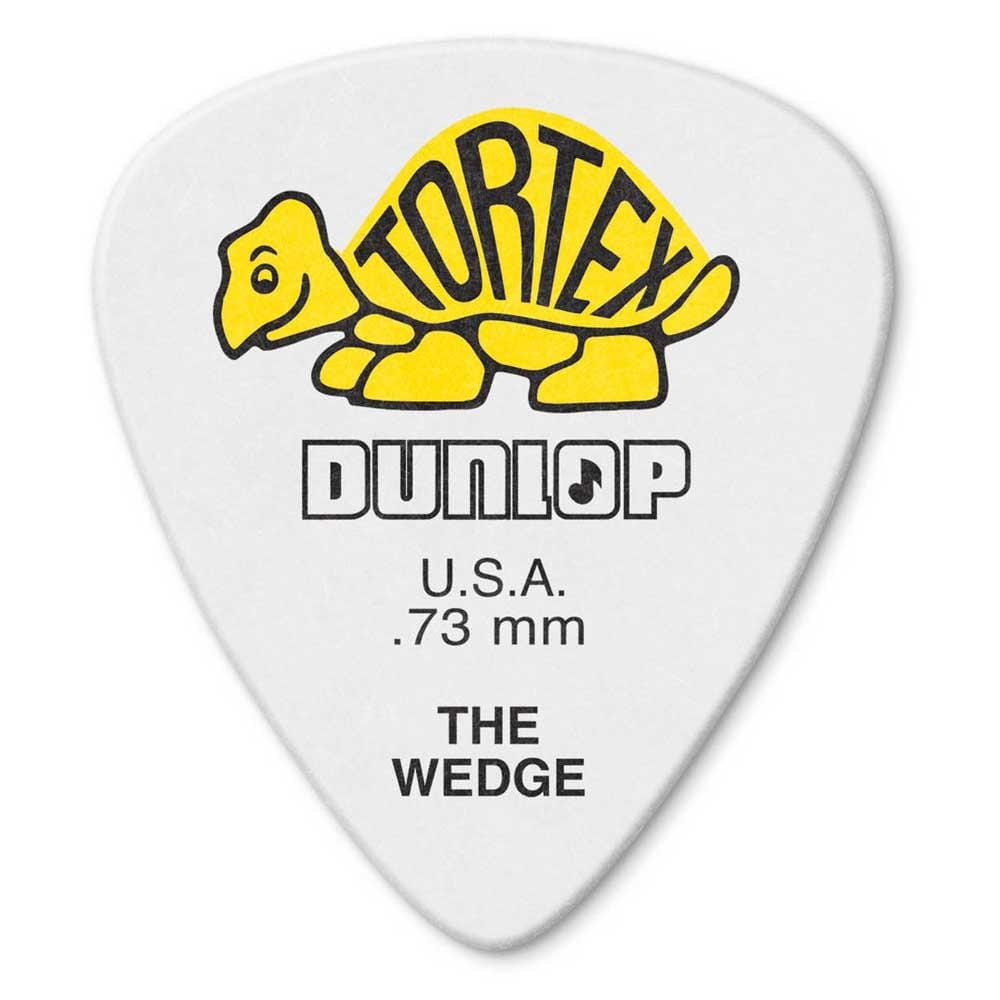 dunlop picks dunlop 424p tortex wedge guitar picks - pack of 6 #size_.73mm