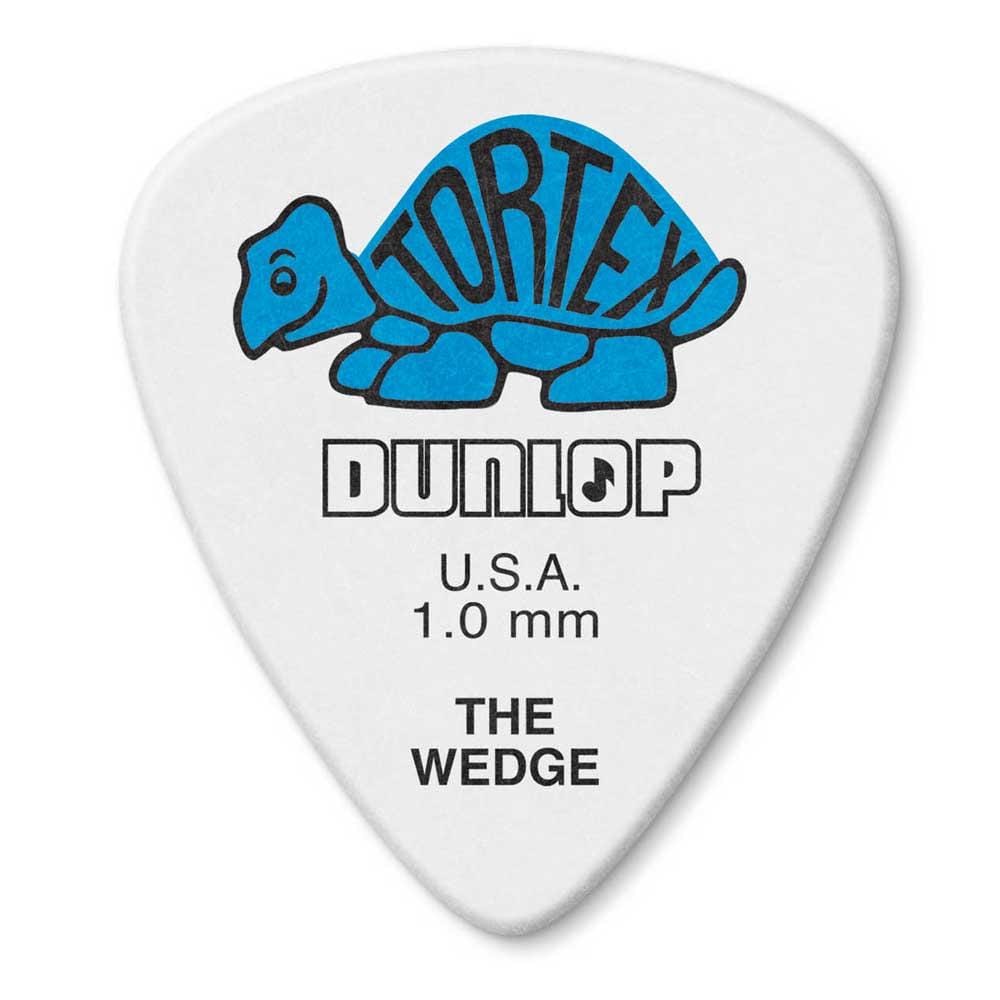 dunlop picks dunlop 424p tortex wedge guitar picks - pack of 6 #size_1.0mm