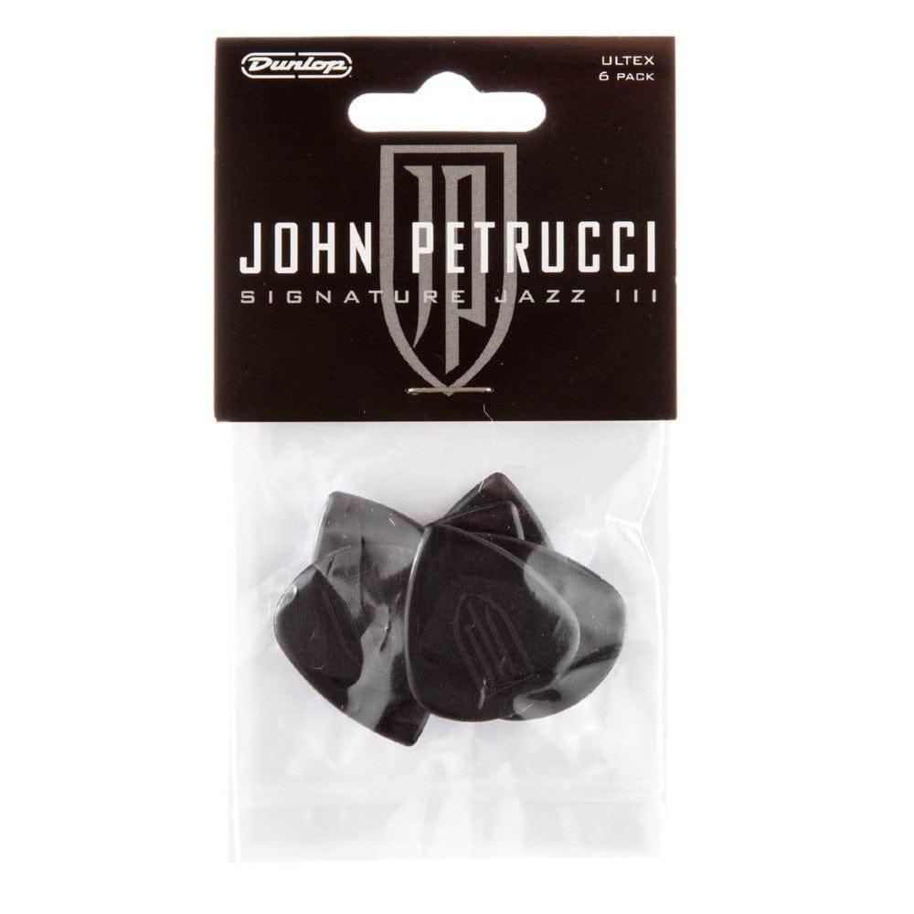 dunlop picks dunlop 427pjp john petrucci signature jazz iii guitar picks 1.5mm - set of 6