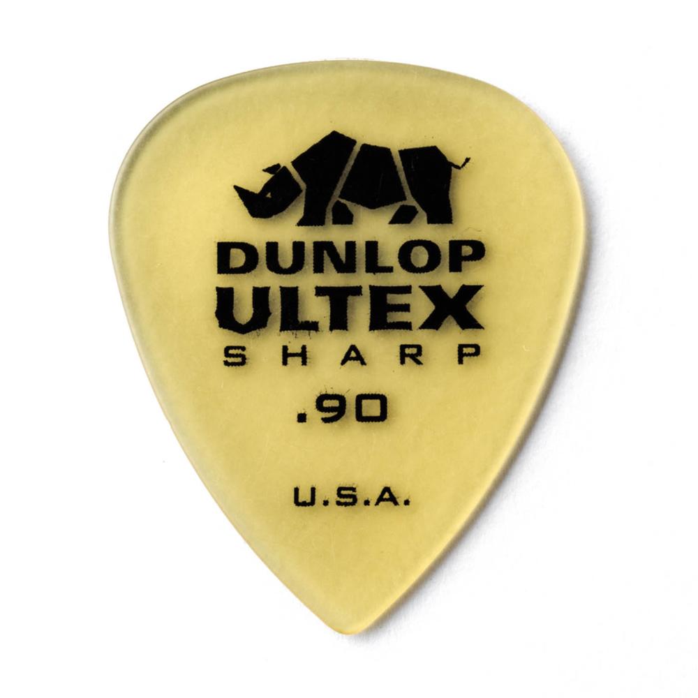 dunlop picks dunlop 433p ultex sharp guitar picks - pack of 6 #size_.90mm