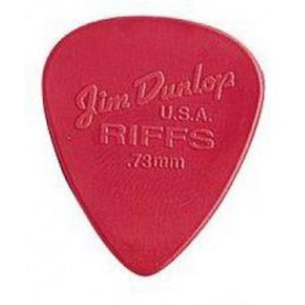 dunlop picks dunlop 4360 riffs guitar picks - pack of 6