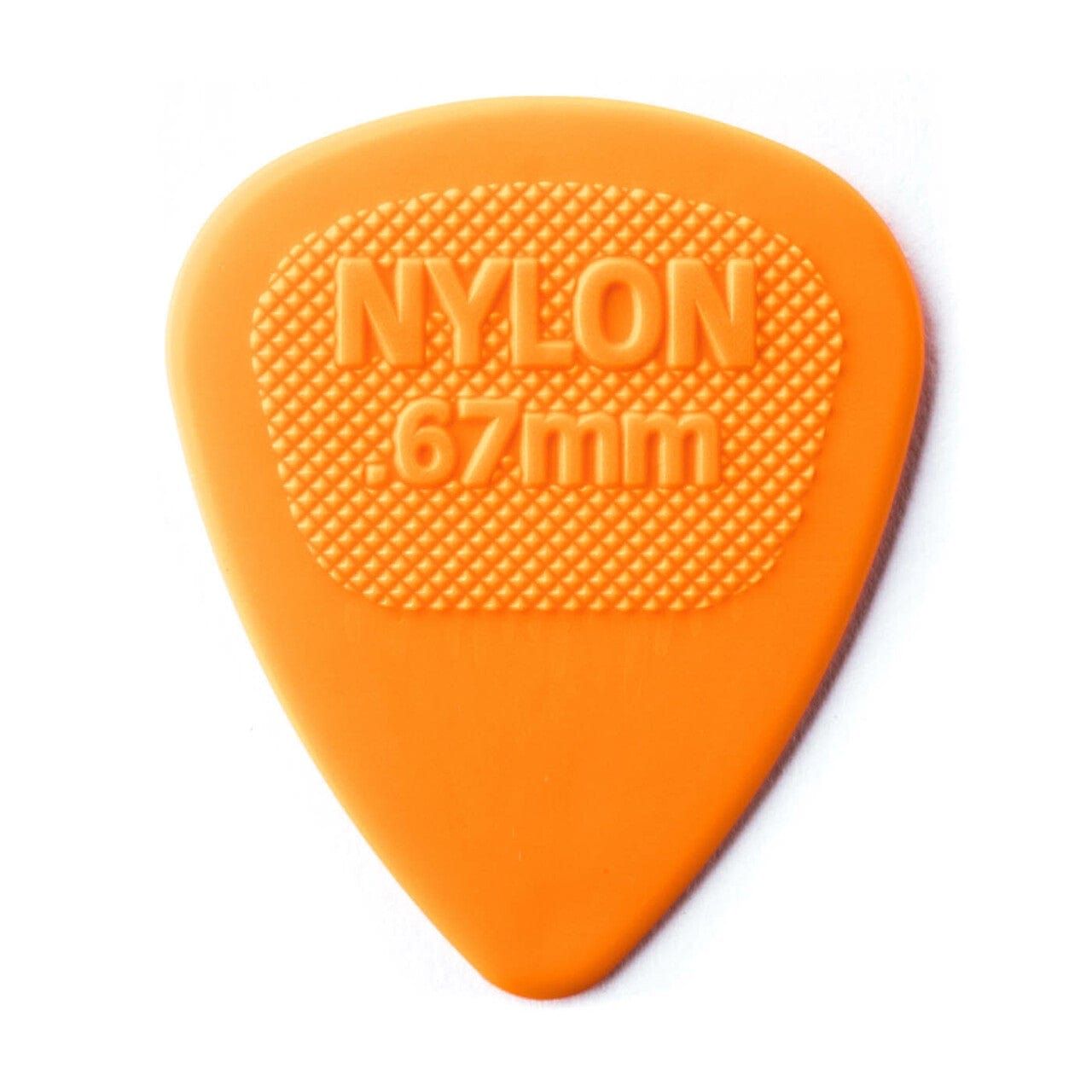 dunlop picks dunlop 443r nylon midi standard guitar picks - pack of 6 #gauge_0.67mm