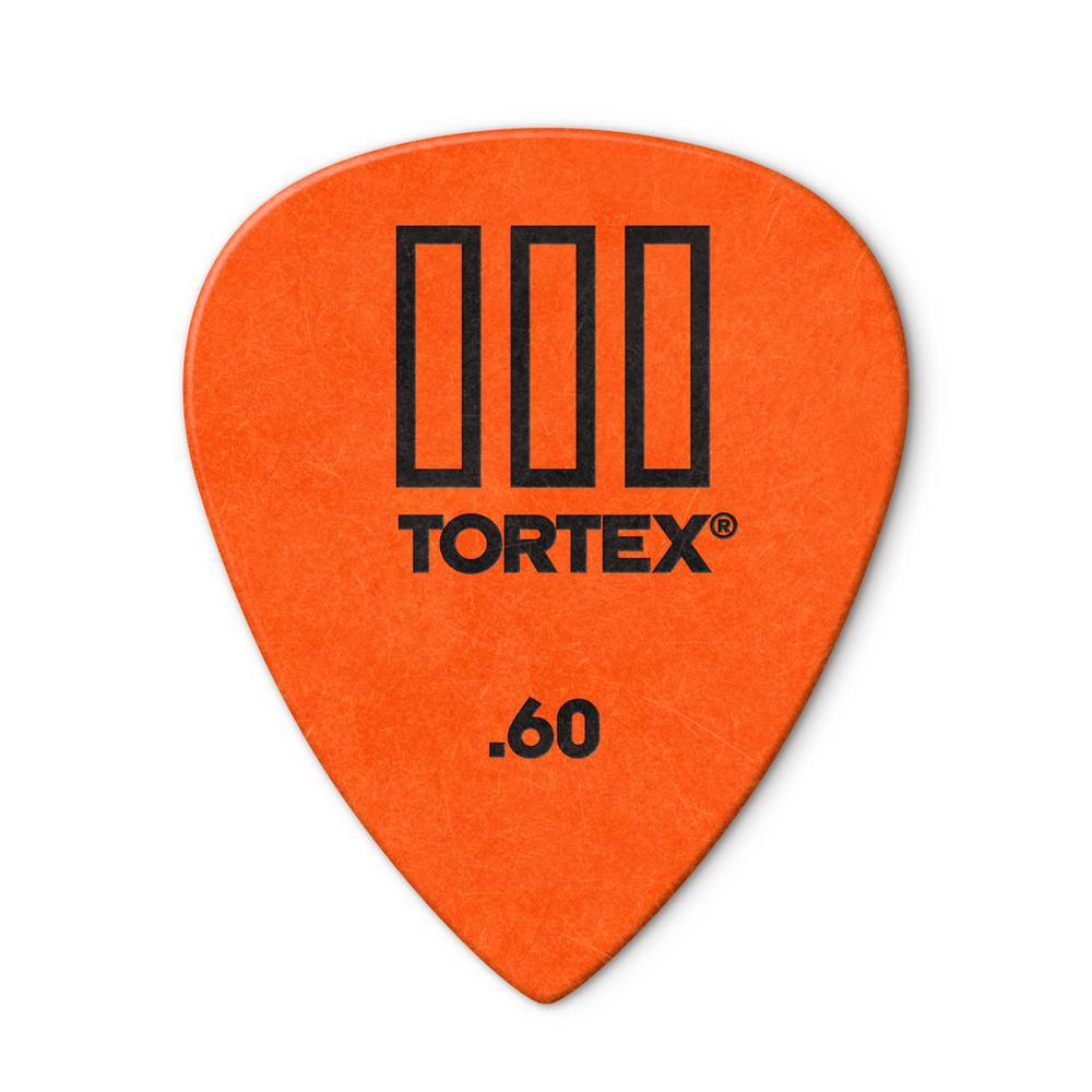 dunlop picks dunlop 4620 tortex iii guitar picks - pack of 6 #size_0.60mm
