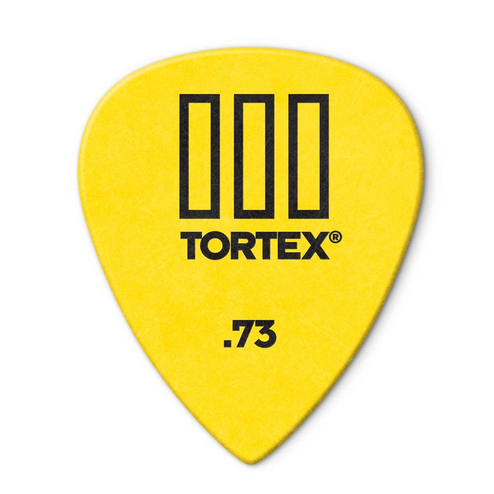 dunlop picks dunlop 4620 tortex iii guitar picks - pack of 6 #size_0.73mm