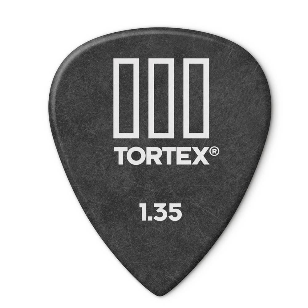 dunlop picks dunlop 4620 tortex iii guitar picks - pack of 6 #size_1.35mm