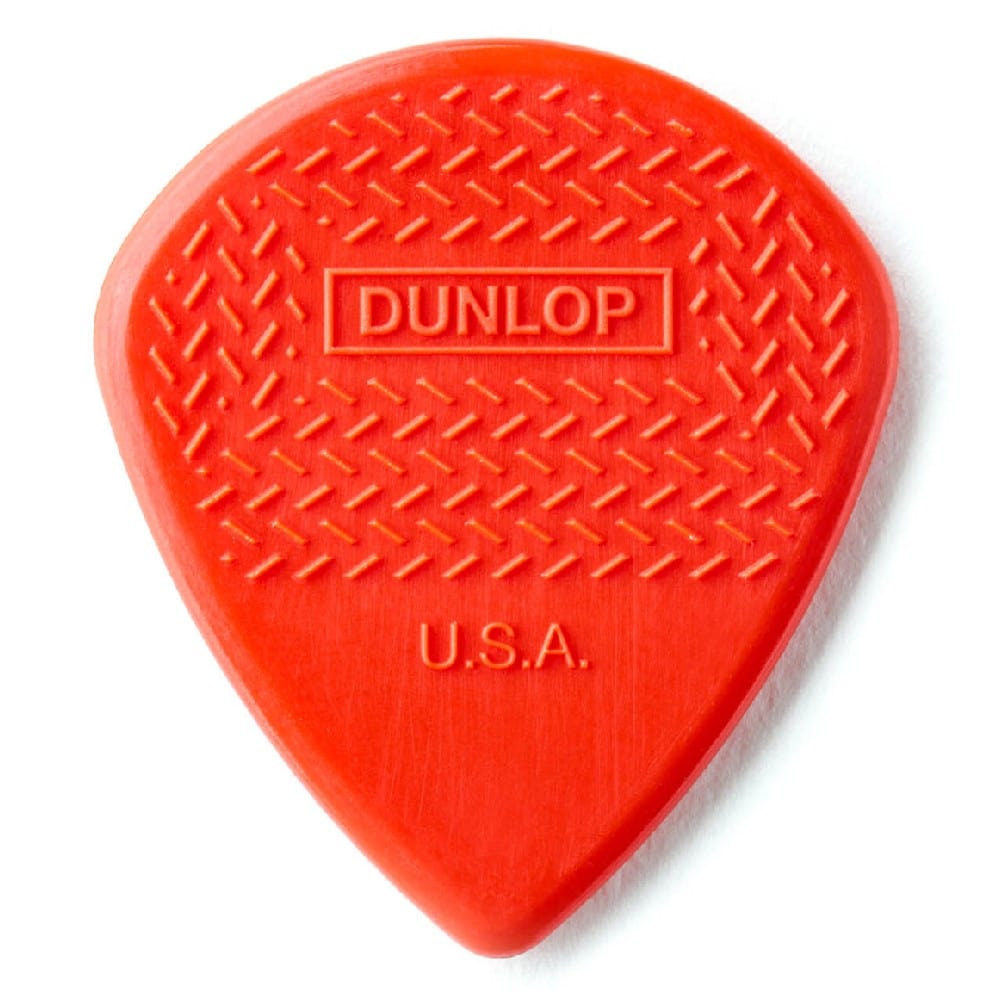 dunlop picks dunlop 471r3n nylon max grip jazz iii guitar picks - pack of 6