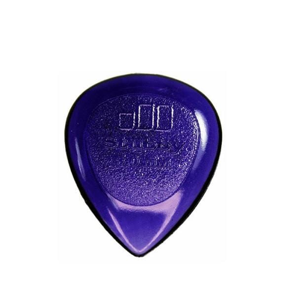dunlop picks dunlop 474r 3.0mm stubby guitar picks - pack of 6