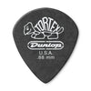 Dunlop Picks Dunlop 482R Tortex Pitch Black Jazz Guitar Picks - Set of 6