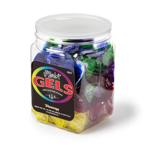 Dunlop Gels Picks Standard Light Pack Of 12 486PLT - Foto 2