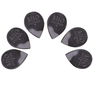 dunlop picks dunlop m10j jazz speedpick - pack of 6