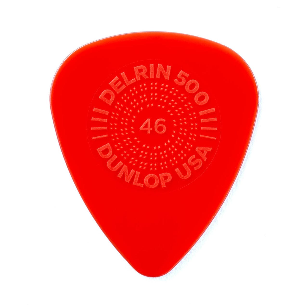 dunlop picks dunlop prime grip delrin 500p guitar picks - pack of 6