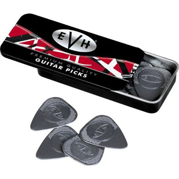 dunlop picks evh signature guitar picks & tin - 12 pack