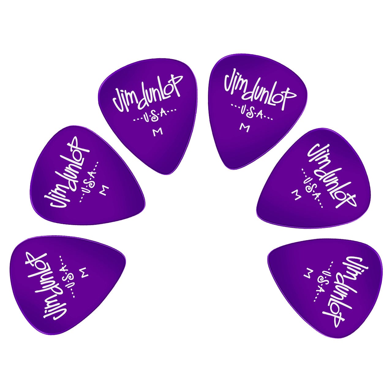 dunlop picks medium dunlop 486 gels guitar picks - pack of 6 #title_medium