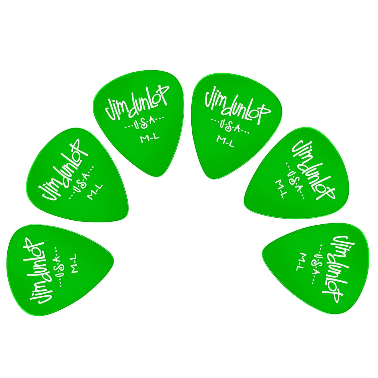 dunlop picks medium-light dunlop 486 gels guitar picks - pack of 6 #title_medium-light