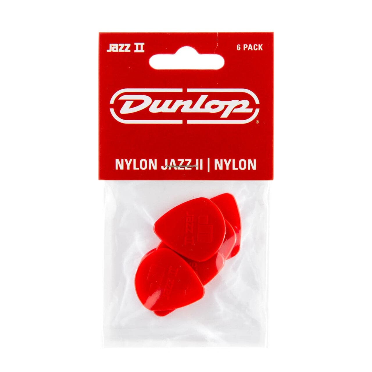 dunlop picks pack of 6 picks dunlop 47r2n 1.18mm nylon jazz ii guitar pick #size:_pack-of-6-picks