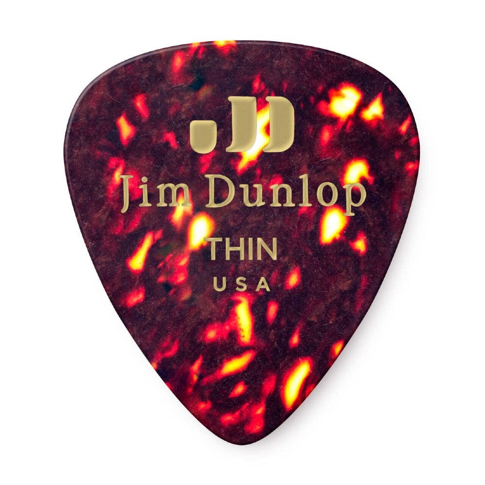 dunlop picks thin dunlop 483r05 confetti classics picks- pack of 6