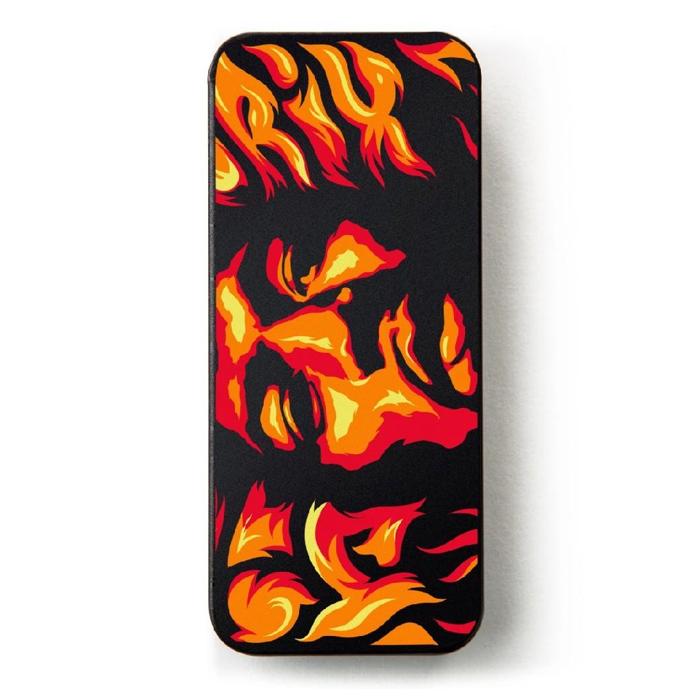 dunlop picks voodoo fire dunlop jhpt14h hendrix tin ea pick - voodoo fire pack of 6 #color_voodoo-fire