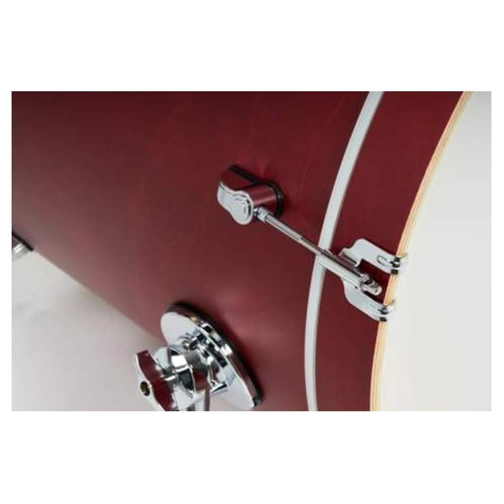 dw drum workshop acoustic drum kits dw drum workshop pdp spectrum series 20bd 5-peice shell pack acoustic drum set #color_cherry-stain
