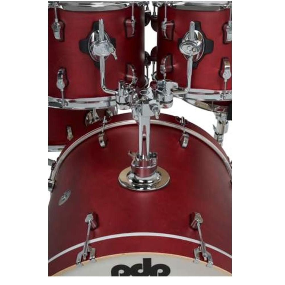 dw drum workshop acoustic drum kits dw drum workshop pdp spectrum series 20bd 5-peice shell pack acoustic drum set #color_cherry-stain