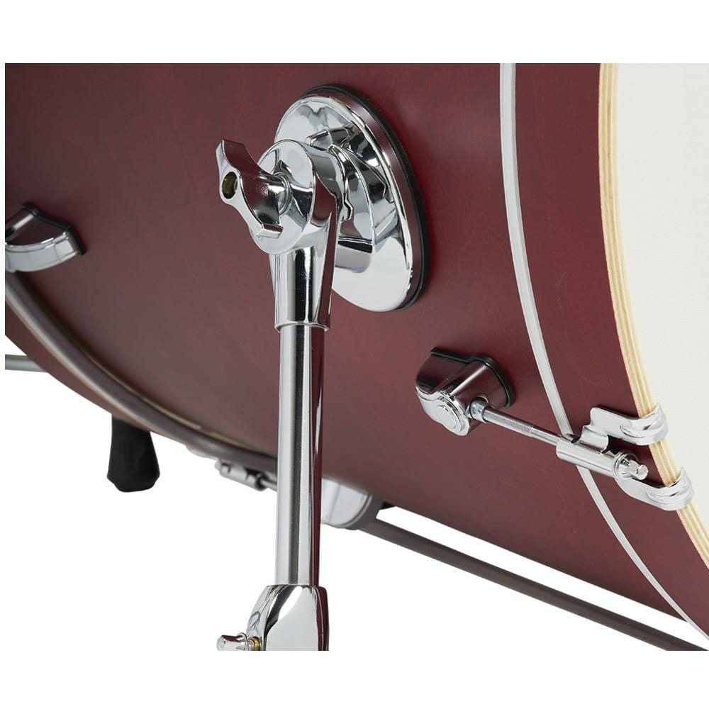 dw drum workshop acoustic drum kits dw drum workshop pdp spectrum series 22bd 5-peice shell pack acoustic drum set#color_cherry-stain