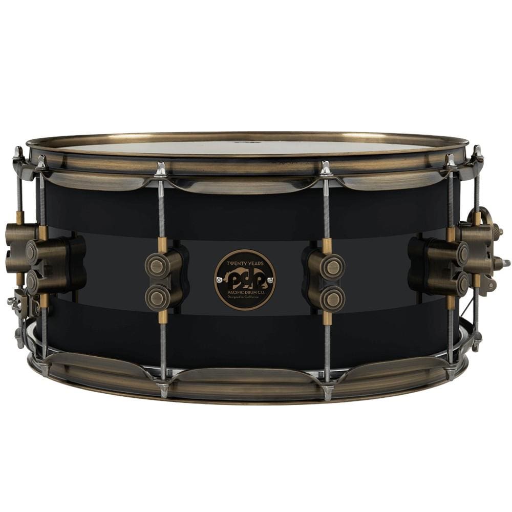 dw drum workshop snare drums dw drum workshop pdlt651420th 6.5x14 inch 20th anniversary snare drum