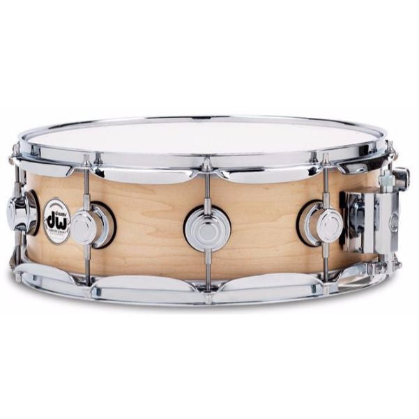 dw drum workshop snares dw drum workshop 6x14inch maple snare drum w/satin oil finish (natural)
