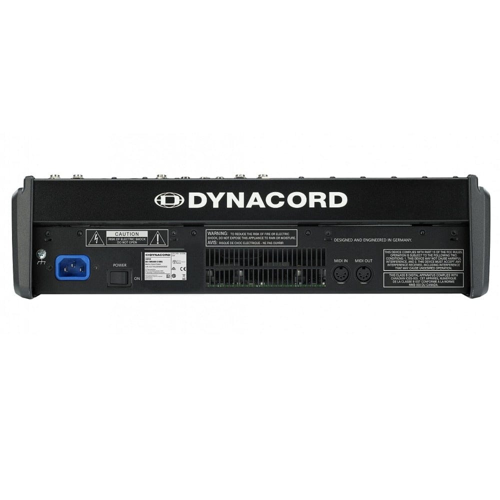 dynacord analog mixers dynacord cms 600-3 8‑channel compact mixing system