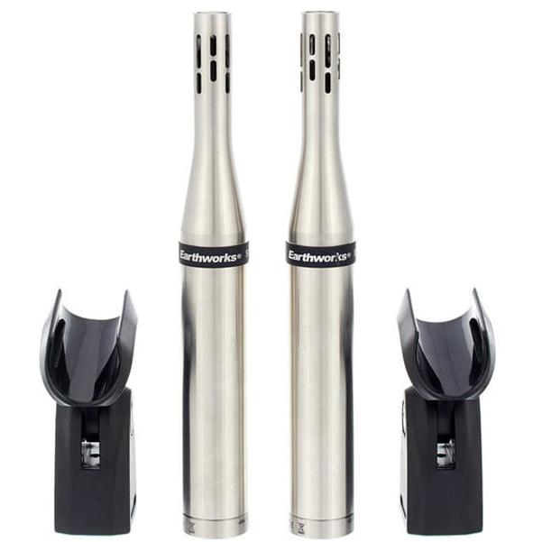 earthworks condenser microphones earthworks audio sr-25 instrument condenser microphone - matched pair