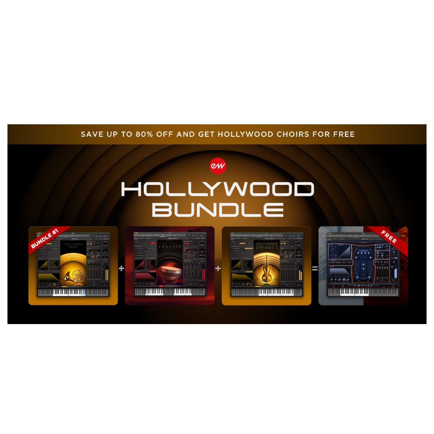 EastWest Virtual Instruments Eastwest Hollywood Bundle