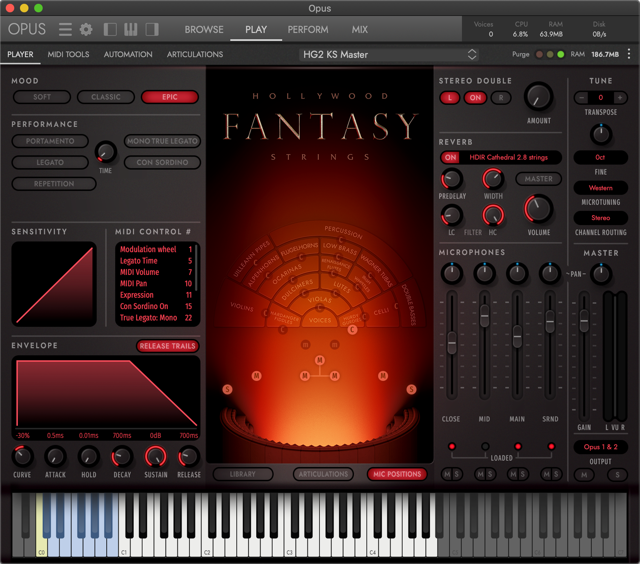EastWest Virtual Instruments EastWest HOLLYWOOD FANTASY STRINGS: String Instrument Bundle – Professional Audio Software & Plugin