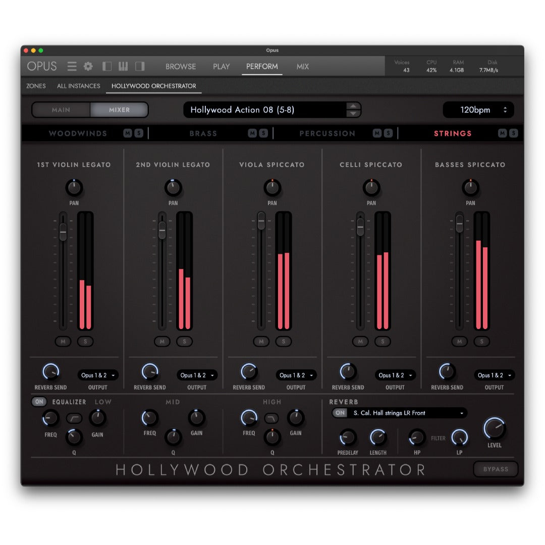 EastWest Virtual Instruments EastWest Hollywood Orchestra Opus Edition Diamond Orchestral Sample Library Bundle