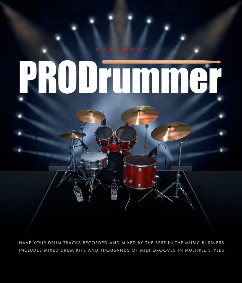 EastWest Virtual Instruments EastWest PRODRUMMER 1 - Mark "Spike" Stent: Drum Machine Plugin