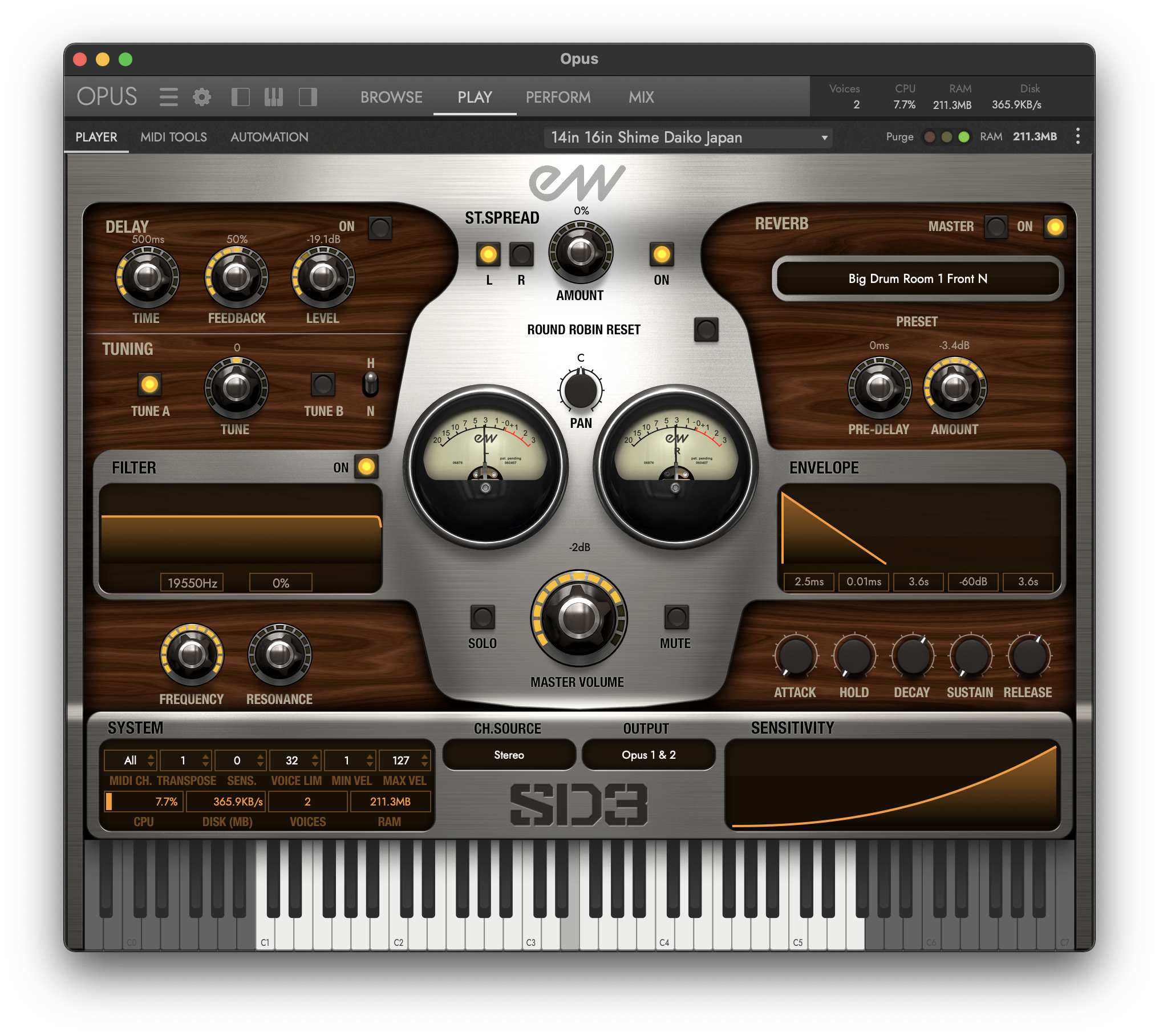 EastWest Virtual Instruments EastWest STORMDRUM 3 Drum Machine Plugin
