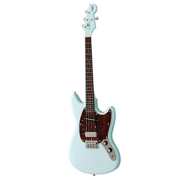 eastwood guitars electric guitars eastwood guitars warren ellis tenor 2p b-stock electric guitar - sonic blue