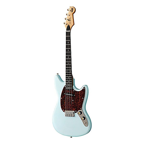 eastwood guitars electric guitars sonic blue eastwood guitars warren ellis tenor 1p electric guitar
