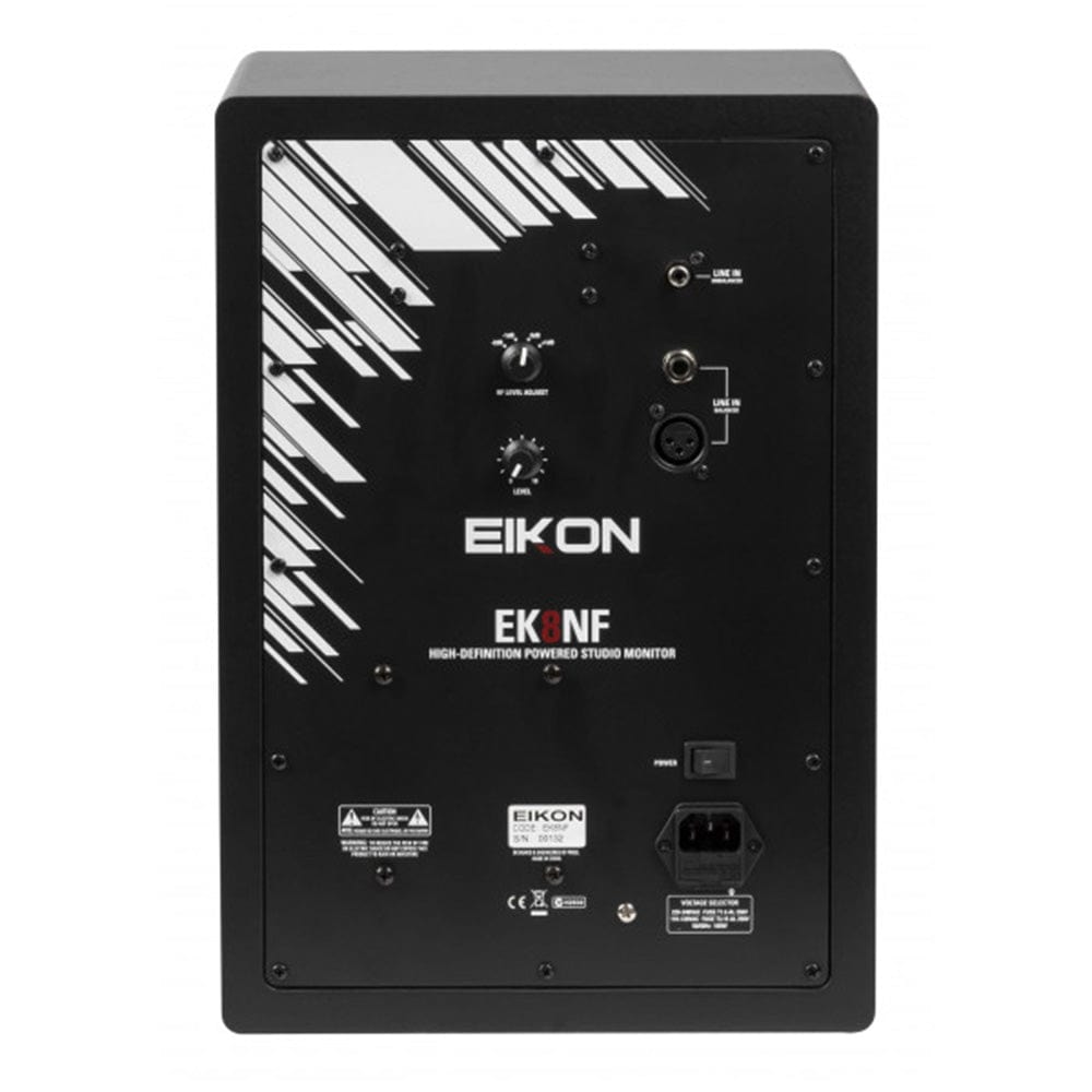 eikon monitor speakers eikon ek8nf 8” near field studio monitor speaker - single