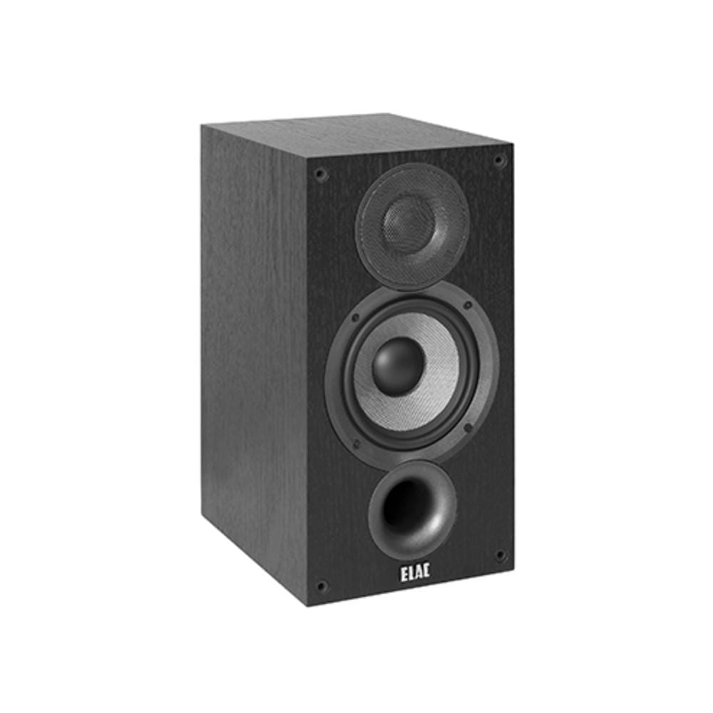 elac bookshelf speakers elac debut b5.2 2.0 bookshelf speakers- pair- black