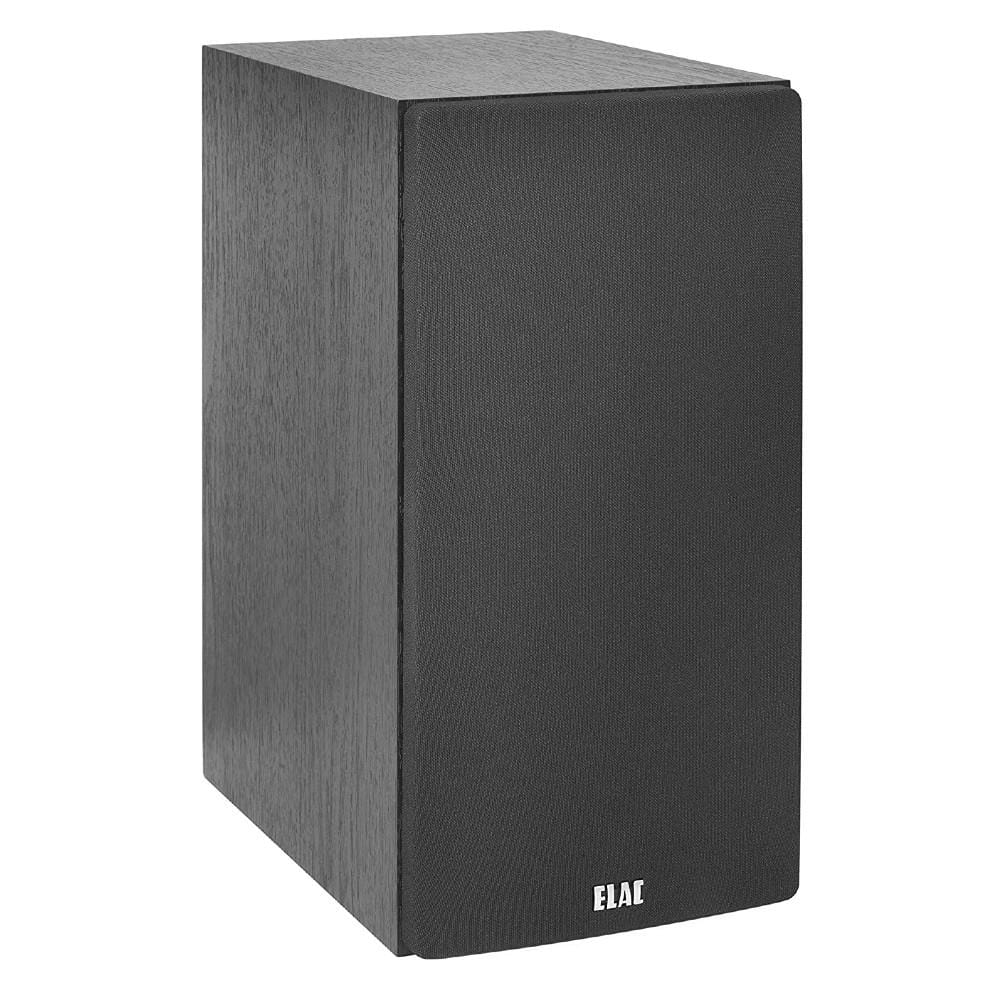 elac bookshelf speakers elac debut b6.2 2.0 bookshelf speakers- pair- black