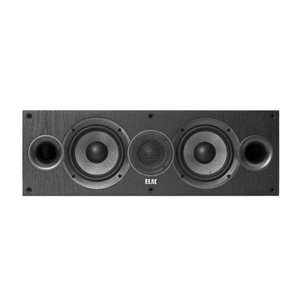 elac monitor, speaker & subwoofer parts elac debut c5.2 2.0 center channel speaker - black