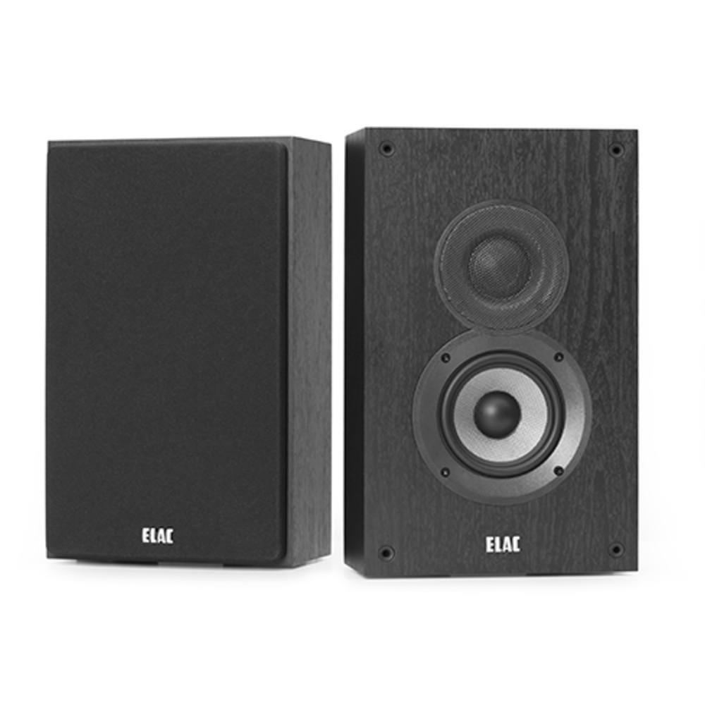 elac monitor, speaker & subwoofer parts elac debut ow4.2 2.0 on-wall speakers- pair- black