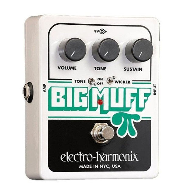 electro-harmonix effect pedals electro-harmonix big muff pi with tone wicker fuzz distortion pedal
